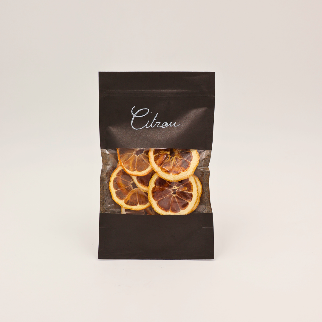 Tranches de Citron Séchées — Garnish pour Cocktails