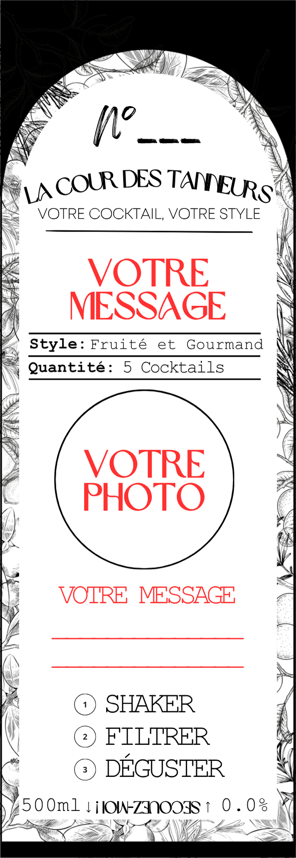 Cocktail Personnalisé