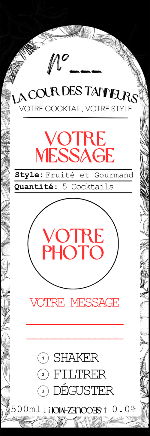 Cocktail Personnalisé