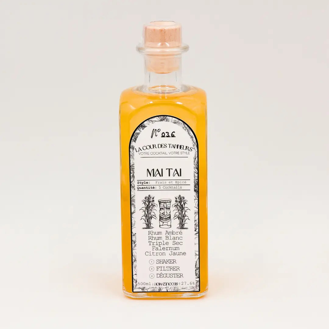 Mai Tai — Cocktail Prêt à Boire 50cl — La Cour des Tanneurs