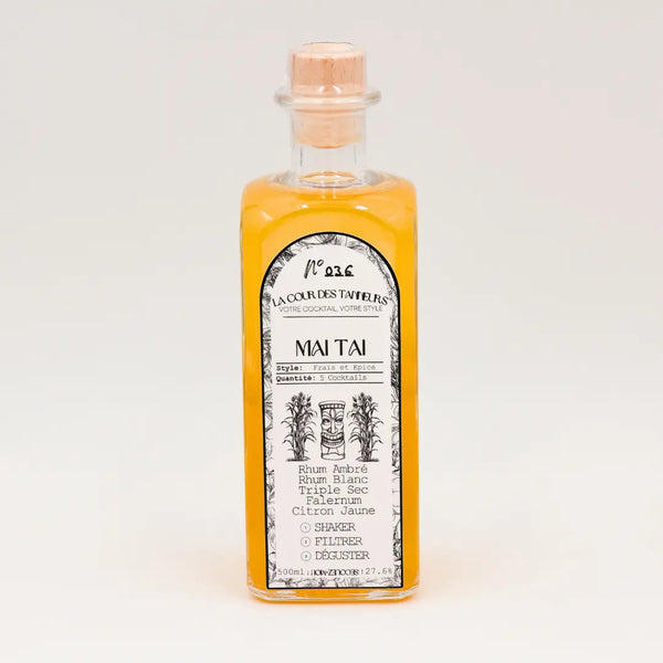 Mai Tai — Cocktail Prêt à Boire 50cl — La Cour des Tanneurs