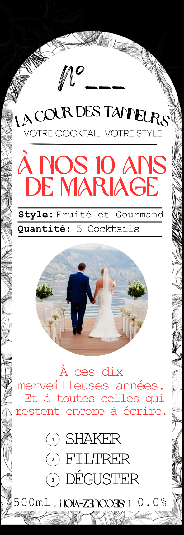 Cocktail Personnalisé