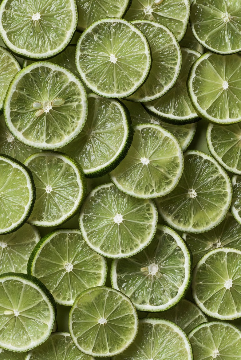Tranches de Citron Vert Séchées — Garnish pour Cocktails
