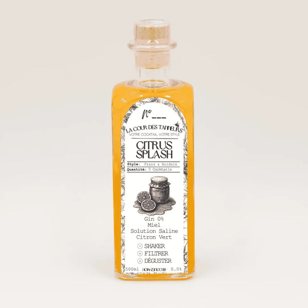 Citrus Splash — Mocktail Sans Alcool 50cl — La Cour des Tanneurs