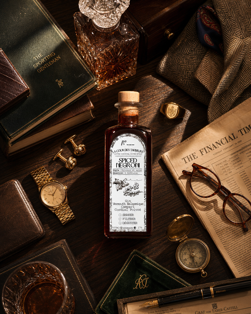 Spiced Negroni — Cocktail Prêt à Boire 50cl