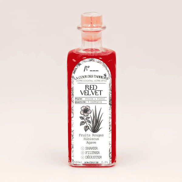 Red Velvet — Mocktail Sans Alcool 50cl — La Cour des Tanneurs